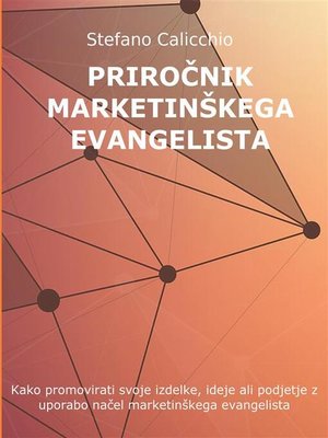cover image of Priročnik marketinškega evangelista